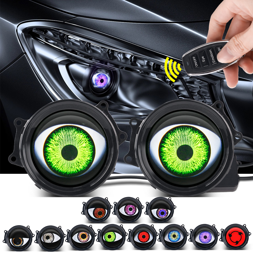 Headlight Aiming Tool - Auto Dynamische Devil's Eye Led-verlichting 3-inch